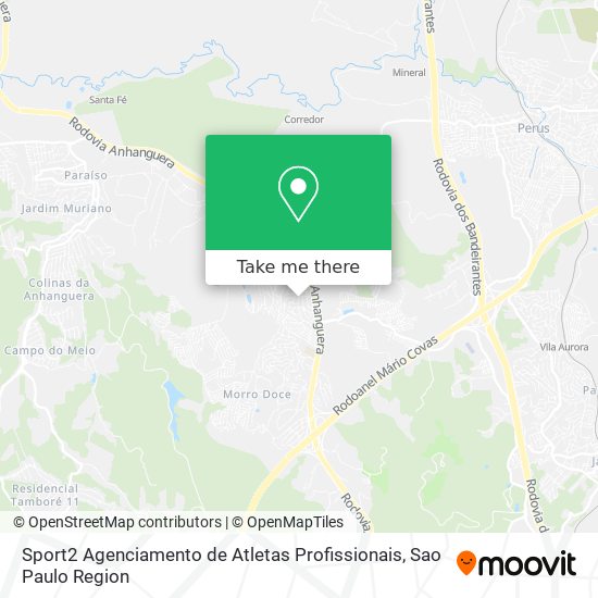 Mapa Sport2 Agenciamento de Atletas Profissionais