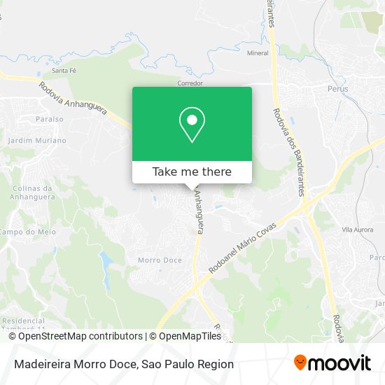 Madeireira Morro Doce map