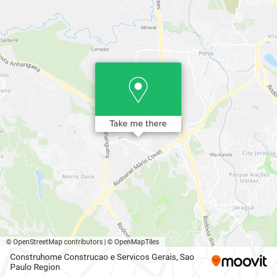 Construhome Construcao e Servicos Gerais map