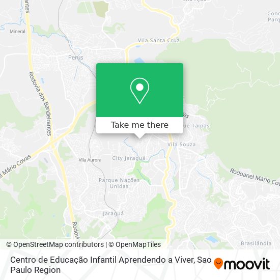 Centro de Educação Infantil Aprendendo a Viver map