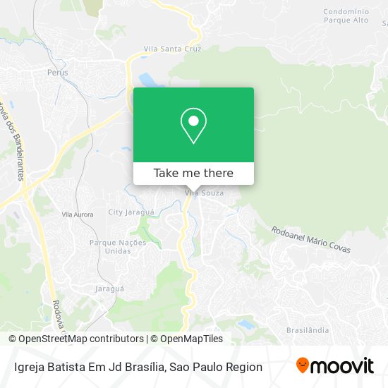 Igreja Batista Em Jd Brasília map