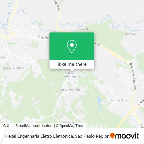 Hexel Engenharia Eletro Eletronica map