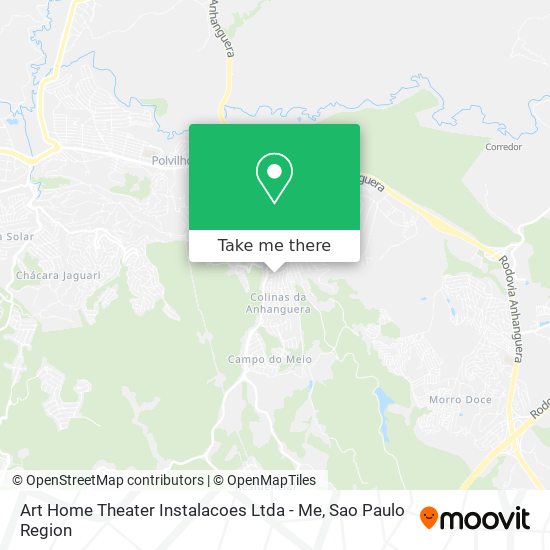 Art Home Theater Instalacoes Ltda - Me map