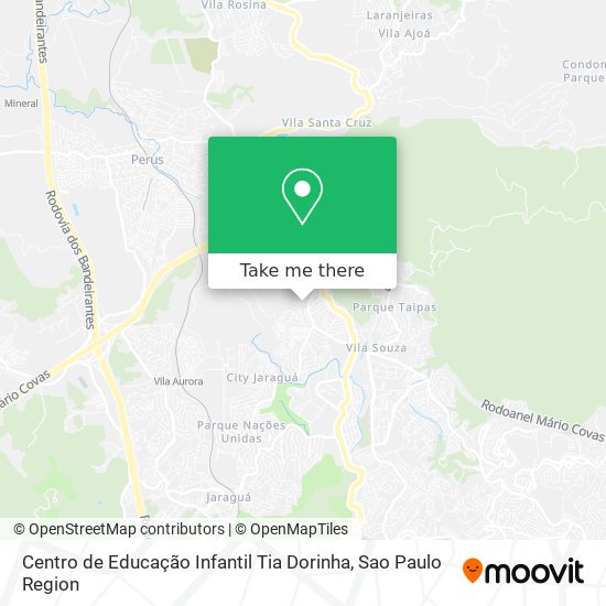 Centro de Educação Infantil Tia Dorinha map