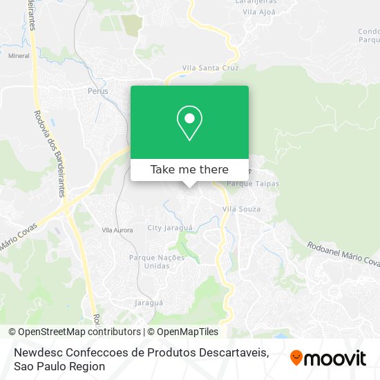 Newdesc Confeccoes de Produtos Descartaveis map