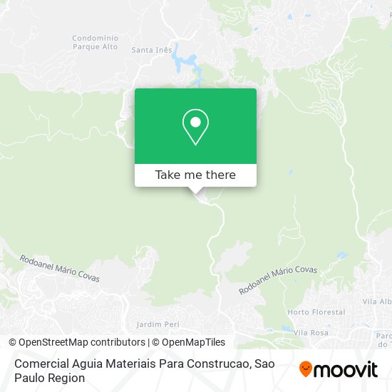 Mapa Comercial Aguia Materiais Para Construcao