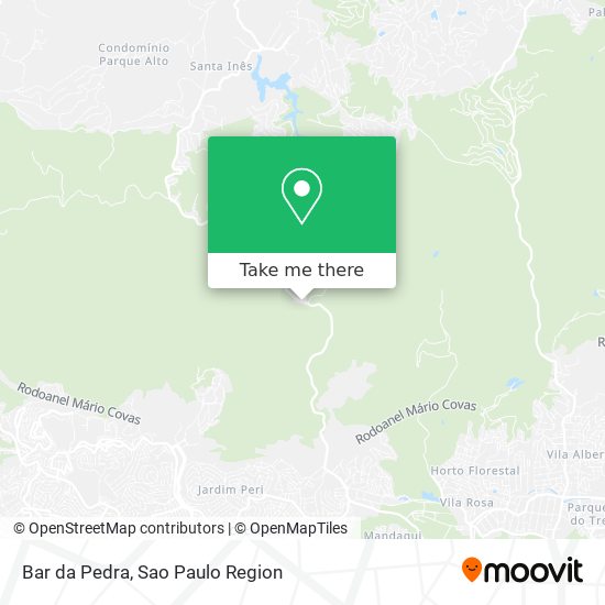 Bar da Pedra map