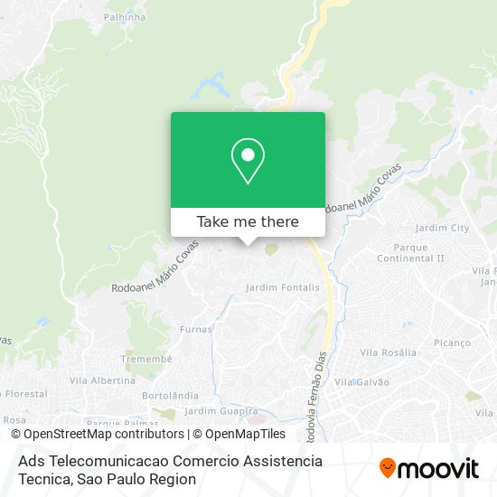 Mapa Ads Telecomunicacao Comercio Assistencia Tecnica