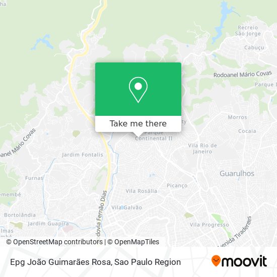 Epg João Guimarães Rosa map