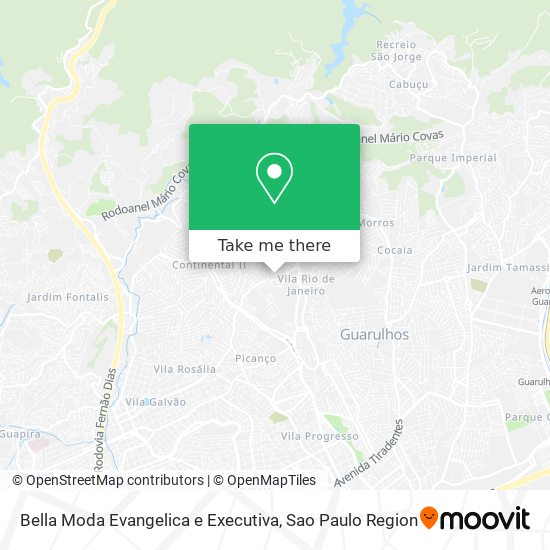 Bella Moda Evangelica e Executiva map