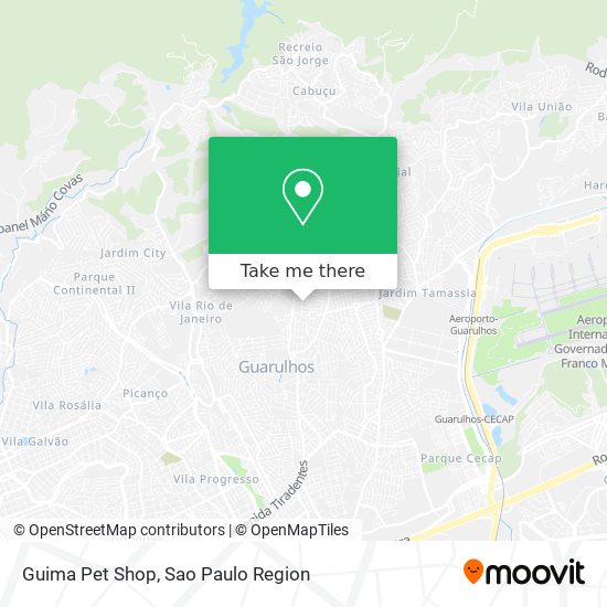 Guima Pet Shop map