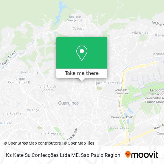 Ks Kate Su Confecções Ltda ME map