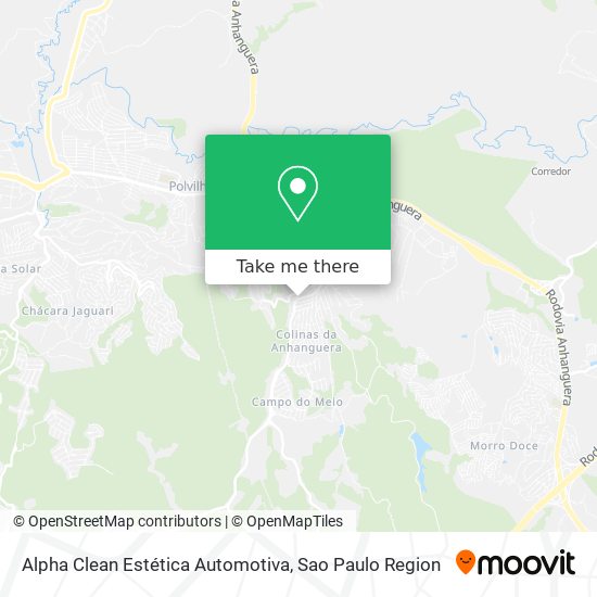 Alpha Clean Estética Automotiva map
