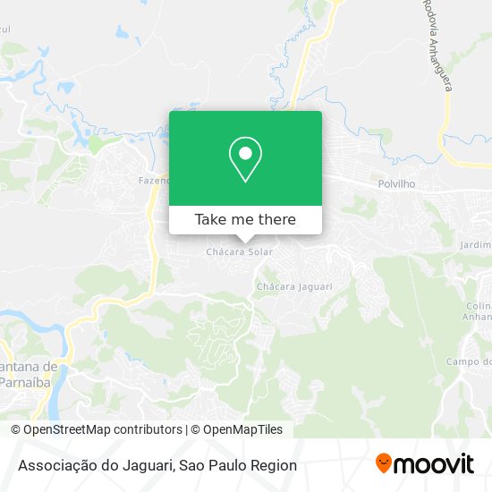 Associação do Jaguari map