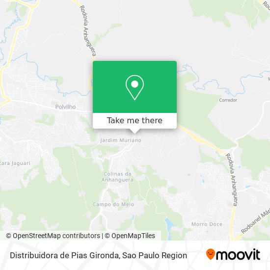 Distribuidora de Pias Gironda map
