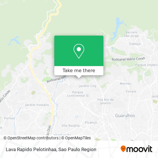 Lava Rapido Pelotinhaa map