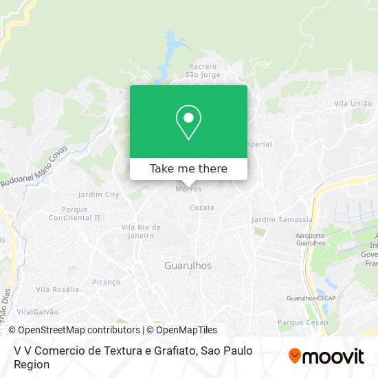 V V Comercio de Textura e Grafiato map