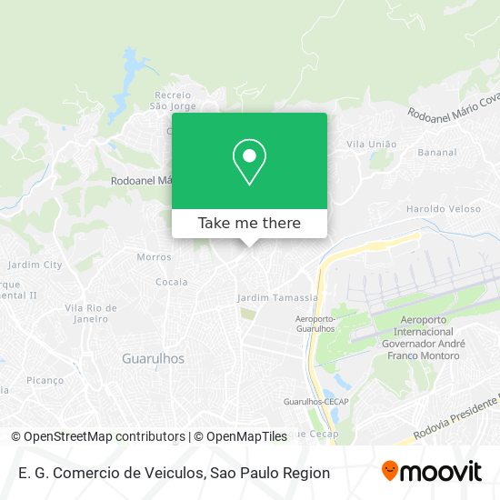 E. G. Comercio de Veiculos map