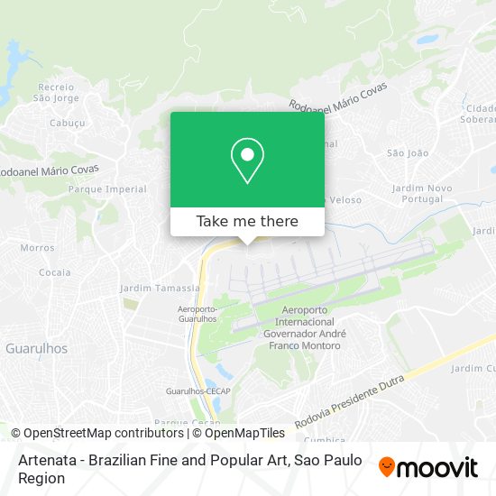 Artenata - Brazilian Fine and Popular Art map