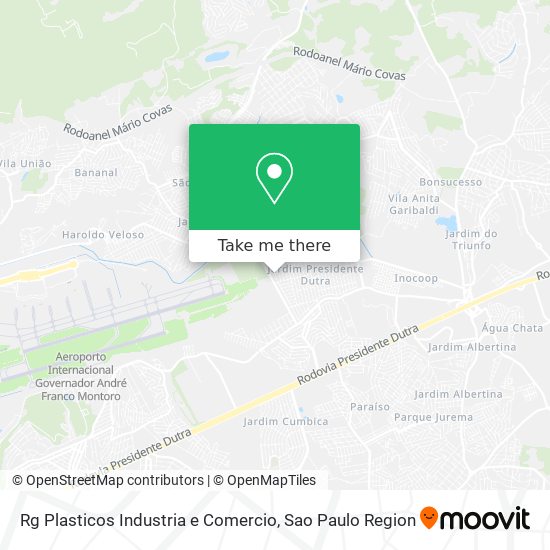 Mapa Rg Plasticos Industria e Comercio