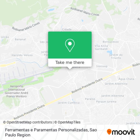 Ferramentas e Paramentas Personalizadas map