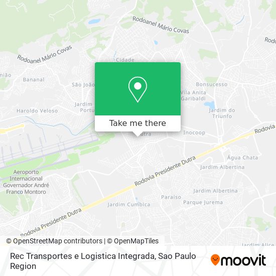 Rec Transportes e Logistica Integrada map