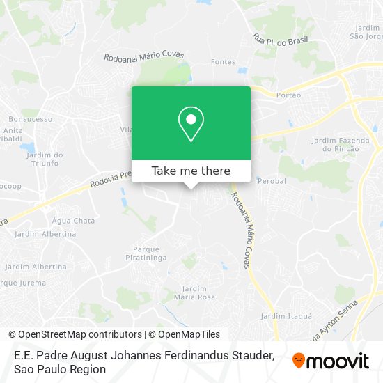 E.E. Padre August Johannes Ferdinandus Stauder map