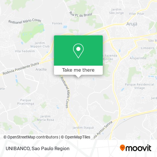 UNIBANCO map