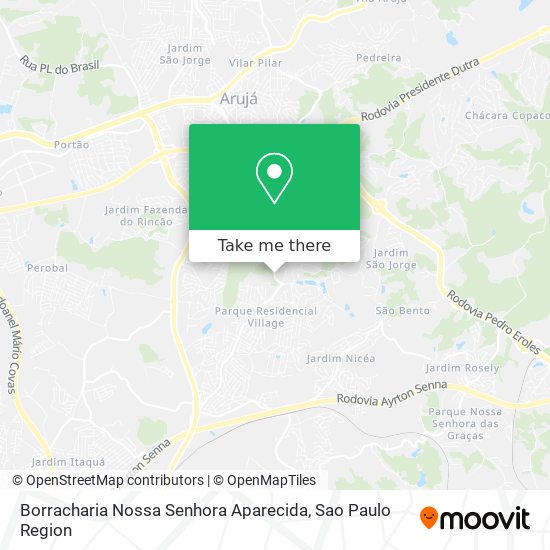 Borracharia Nossa Senhora Aparecida map