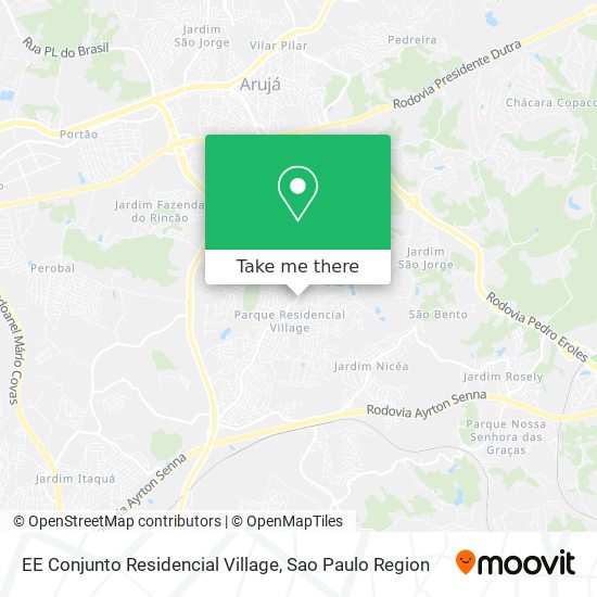 EE Conjunto Residencial Village map