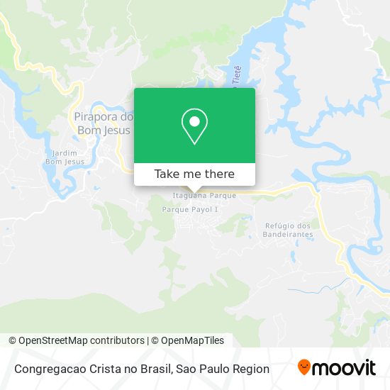 Congregacao Crista no Brasil map
