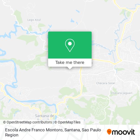Escola Andre Franco Montoro, Santana map