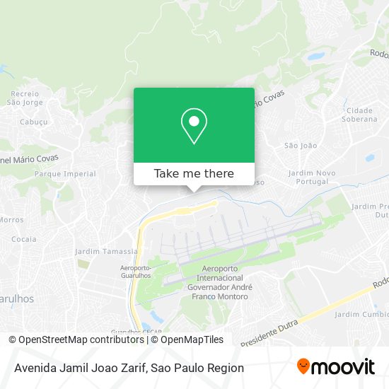 Avenida Jamil Joao Zarif map