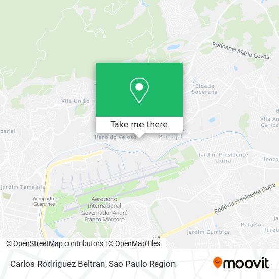 Carlos Rodriguez Beltran map