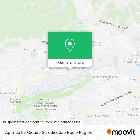 Apm da EE Cidade Serodio map