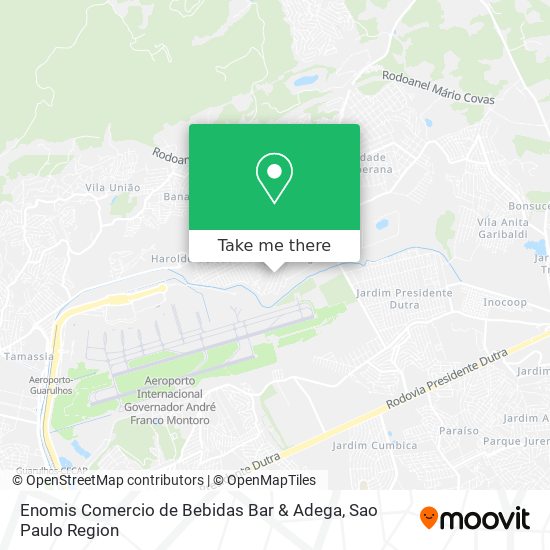 Enomis Comercio de Bebidas Bar & Adega map