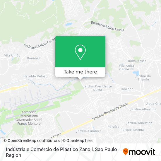 Indústria e Comércio de Plástico Zanoli map