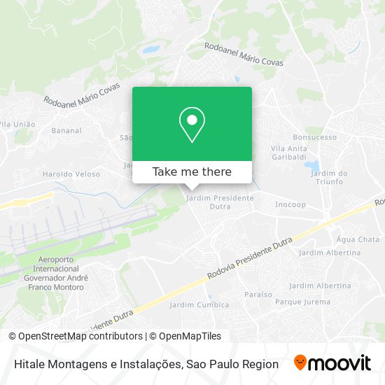 Hitale Montagens e Instalações map