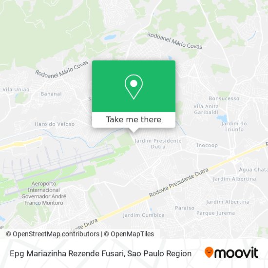 Epg Mariazinha Rezende Fusari map