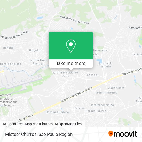 Misteer Churros map