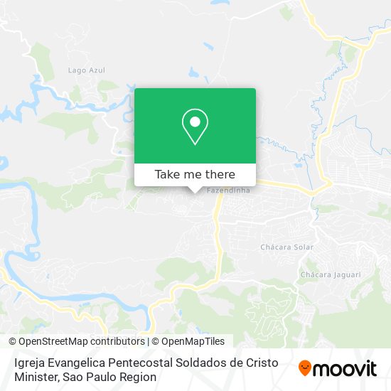 Igreja Evangelica Pentecostal Soldados de Cristo Minister map
