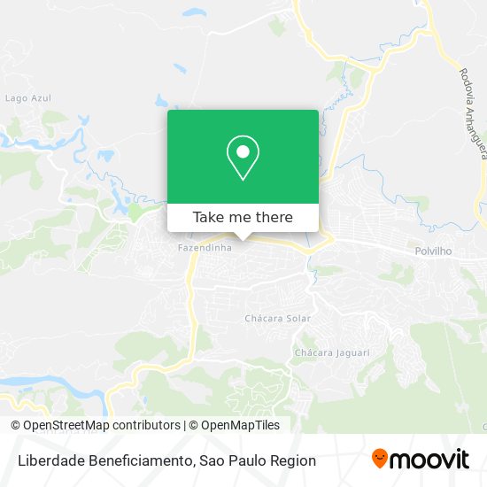 Liberdade Beneficiamento map