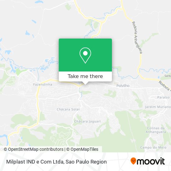 Milplast IND e Com Ltda map