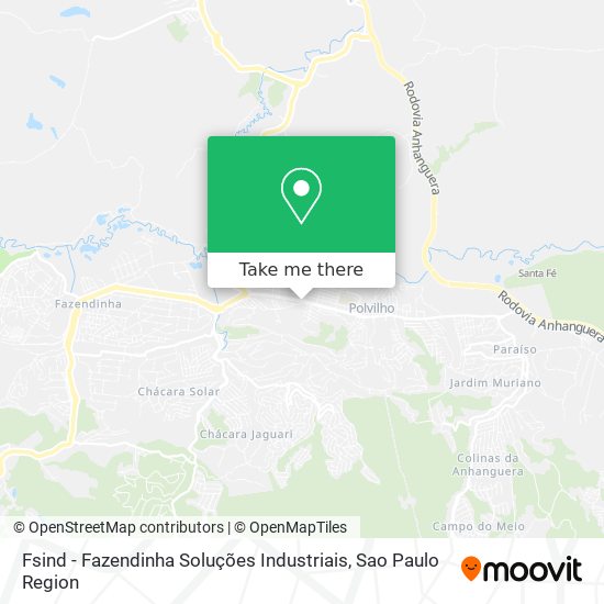 Fsind - Fazendinha Soluções Industriais map
