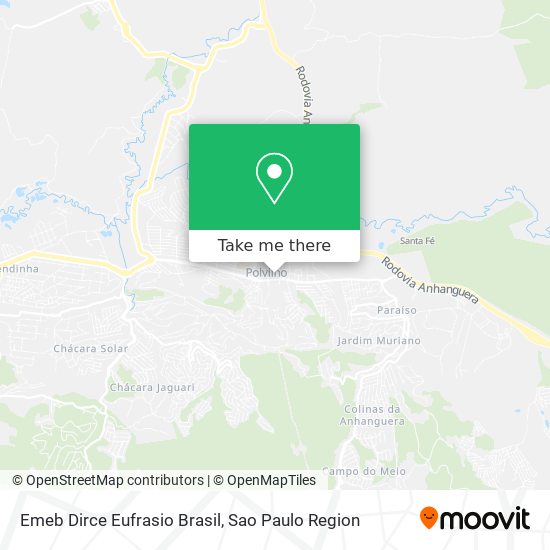 Emeb Dirce Eufrasio Brasil map