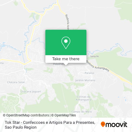 Tok Star - Confeccoes e Artigos Para a Presentes map