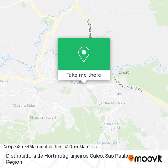 Distribuidora de Hortifrutigranjeiros Caleo map