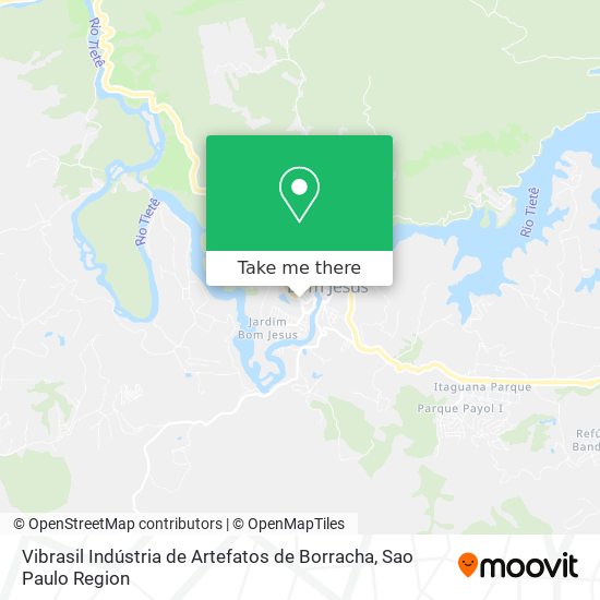 Vibrasil Indústria de Artefatos de Borracha map