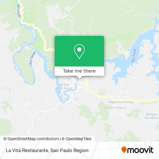 Mapa La Vita Restaurante