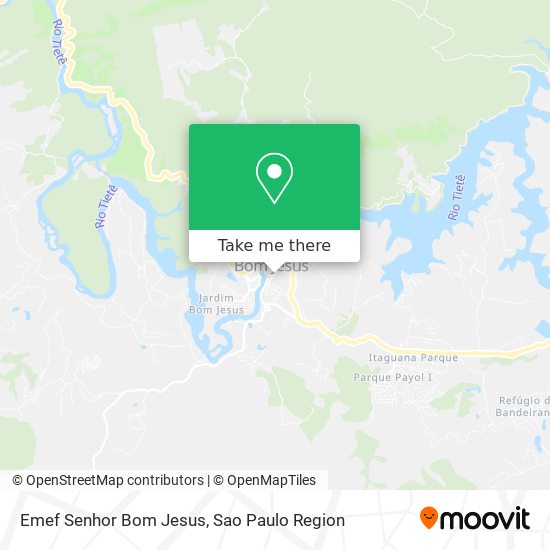 Emef Senhor Bom Jesus map